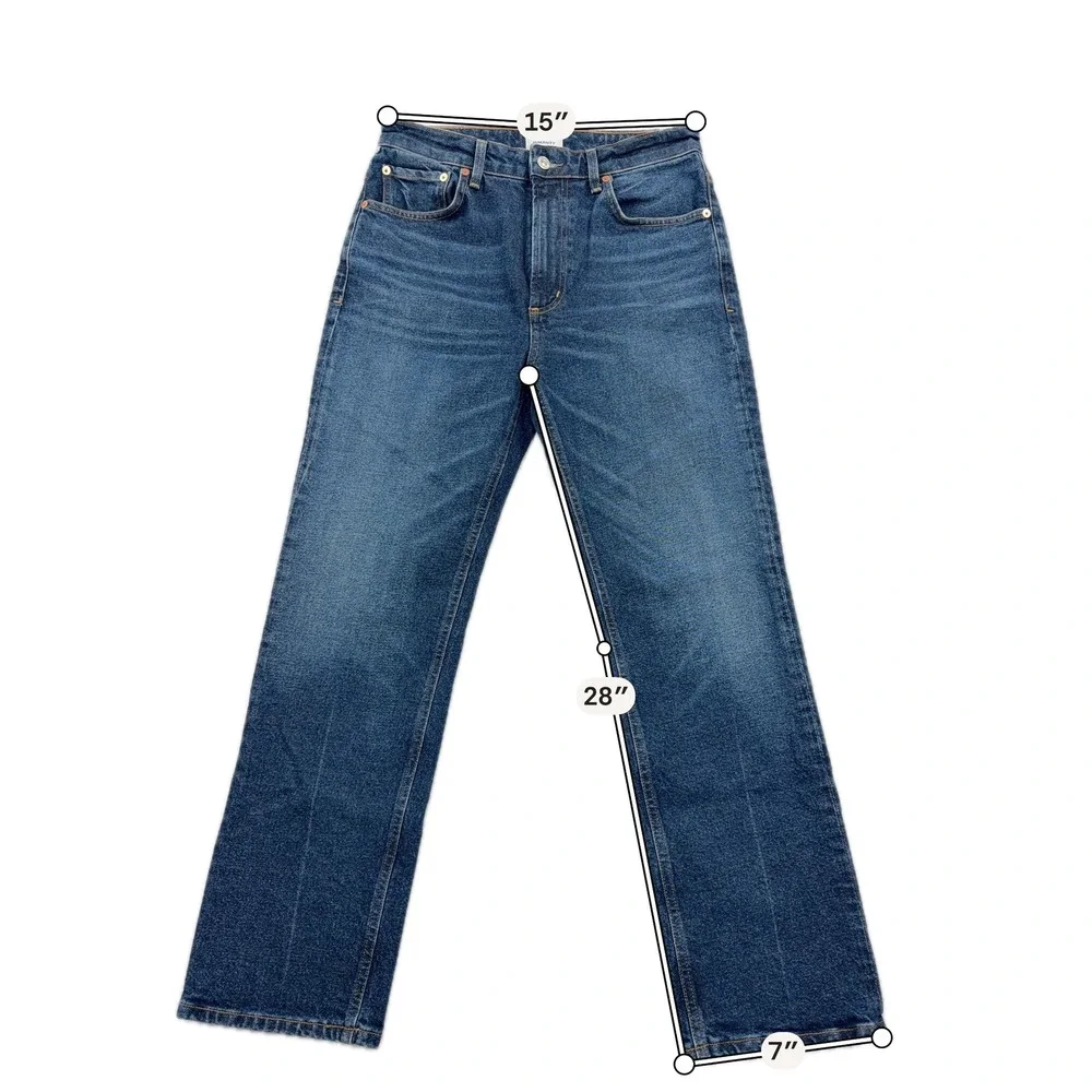 Citizens of Humanity Jeans Zurie High Rise Straight Blue Women 28